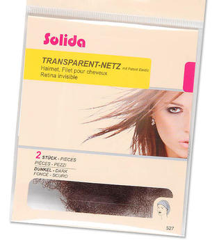 Solida Transparent-Haubennetze Dunkel, Pro Packung 2 Stück