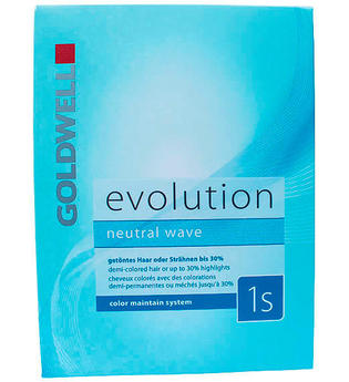 Goldwell Evolution Neutralwelle 1s - für getöntes Haar oder Strähnen bis 30%, 1 Portions-Set