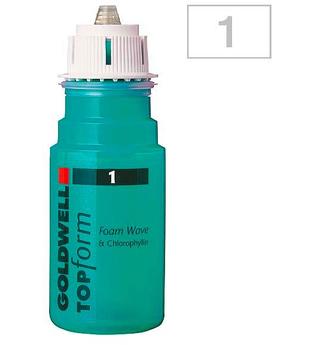 Goldwell TOPform Foam Wave Portion 1 - für normales bis feines Haar, Portionsflasche 90 ml