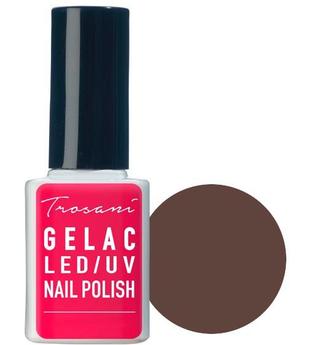 Trosani GeLac LED/UV Nail Polish Darkside Brown (25), 10 ml