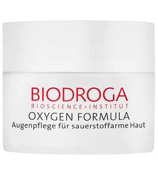 BIODROGA OXYGEN FORMULA Augenpflege für sauerstoffarme Haut 15 ml
