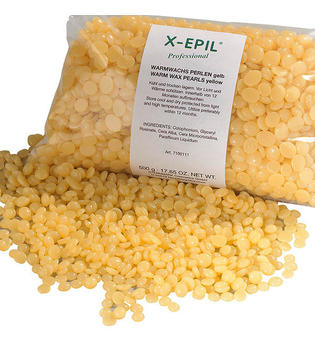X-Epil Warmwachsperlen Gelb, 500 g Beutel, 500 g