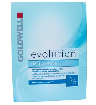 Goldwell Evolution Neutralwelle 2s - für heller gefärbtes oder blondiertes Haar oder Strähnen von mehr als 50 %, 1 Portions-Set