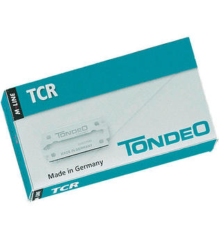 TONDEO TCR Kabinet-Klingen 10x10 Stk. (100 Klingen) Rasierklingen
