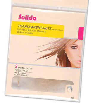 Solida Transparent-Haubennetze Hell, Pro Packung 2 Stück