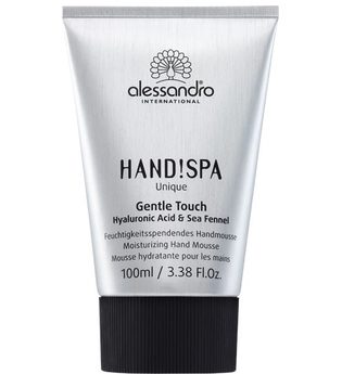 Alessandro Hand!Spa Unique Gentle Touch Hyaluronic Acid & Sea Fennel Handmousse 100 ml Handcreme