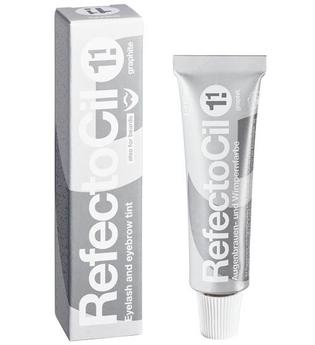 RefectoCil Augenbrauen- und Wimpernfarbe Graphit, für graue Färbung, Inhalt 15 ml