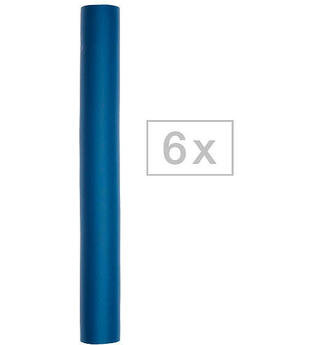 Efalock Professional Friseurbedarf Lockenwickler Flex-Wickler Länge 240 mm Durchmesser 30 mm, Blau 6 Stk.