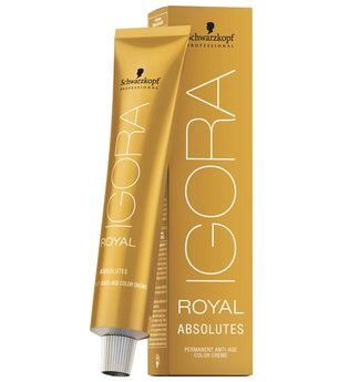 Schwarzkopf Professional Haarfarben Igora Royal Absolutes Permanent Anti-Age Color Creme 6-50 Dunkelblond Gold Natur 60 ml