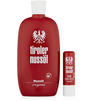 Tiroler Nussöl Original Sonnenöl Und Lippenschutz Lsf 25 Pflegeset 150ml+4,8g