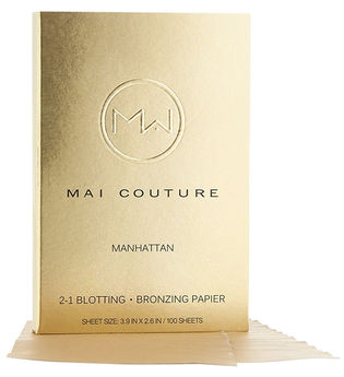 Mai Couture 2-1 Oil Blotting/Bronzing Papier Manhattan Refill