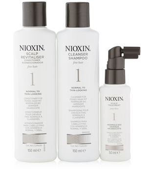 NIOXIN Hair System Kit 1 - feines, naturbelassenes Haar - normale bis geringe Haardichte
