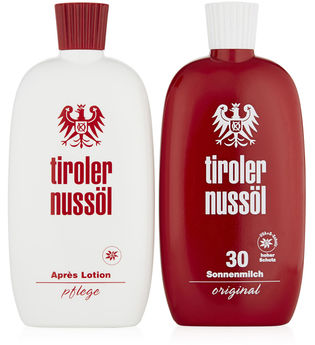 Tiroler Nussöl Original Sonnenmilch Lsf 30 Und Après Sun Lotion Pflegeset 150ml+150ml