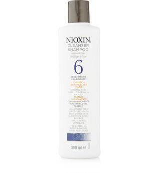 NIOXIN Cleanser Shampoo System 6 - normales bis kräftiges, naturbelassenes oder chemisch behandeltes Haar - sichtbar abnehmende Haardichte, 300 ml