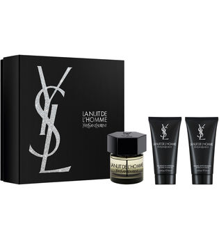 Yves Saint Laurent Herrendüfte La Nuit De L'Homme Geschenkset Eau de Toilette Spray 60 ml + Shower Gel 50 ml + After Shave Balm 50 ml 1 Stk.