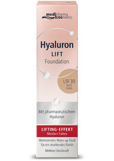 medipharma Cosmetics HYALURON LIFT Foundation LSF 30 soft sand Sonnencreme 0.03 l