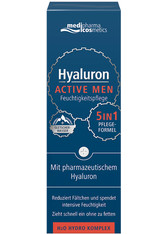 medipharma Cosmetics HYALURON ACTIVE MEN Feuchtigkeitspflege Creme Anti-Aging Pflege 0.05 l