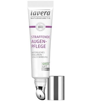 Lavera Gesichtspflege Faces Augenpflege Natürliche Hyaluronsäure & Karanjaöl Straffende Augenpflege 15 ml