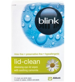 BLINK lid-clean Reinigungstücher für Augenlider
