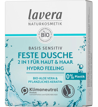 lavera Feste Dusche 2 in 1 Basis Sensitiv Hydro Feeling Duschgel
