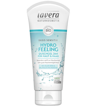 lavera Basis Sensitiv Hydro Feeling Duschgel 2in1 für Haut & Haar Duschgel 200.0 ml