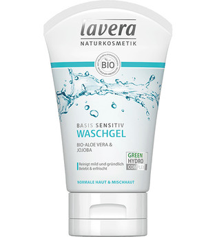 Lavera Basis Sensitiv Waschgel 125 ml - Gesichtsreinigung