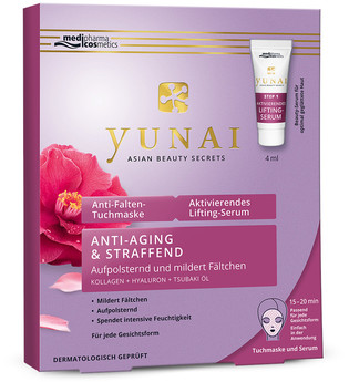 medipharma Cosmetics Produkte medipharma cosmetics Yunai Tuchmaske & Aktivierendes Lifting-Serum,1P Feuchtigkeitsmaske 1.0 st
