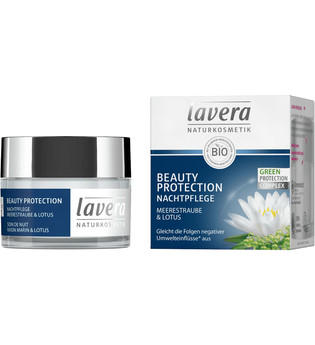 lavera Beauty Protection - Nachtpflege 50ml Nachtcreme 50.0 ml
