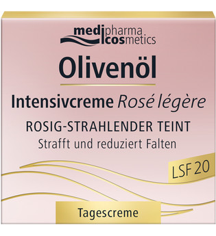medipharma Cosmetics OLIVENÖL INTENSIVCREME Rose legere LSF 20 Sonnencreme 0.05 l