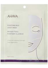 AHAVA Time To Clear Purifying Mud Sheet Mask Feuchtigkeitsmaske 1.0 pieces