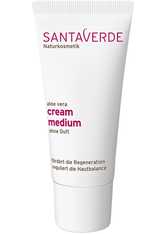 Santaverde Produkte Aloe Vera - Creme medium ohne Duft 30ml Gesichtscreme 30.0 ml