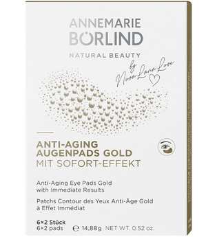 Annemarie Börlind - Anti-Aging Augenpads Gold Mit Sofort-Effekt - Augenmaske - 6 Stück -
