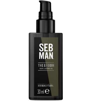 Sebastian Seb Man The Groom Hair & Beard Oil 30 ml Bartöl