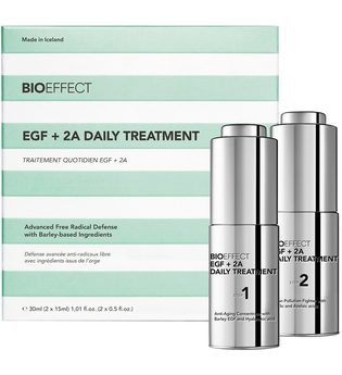 BioEffect Anti-Aging Pflege Gesichtspflege EGF + 2A Daily Treatment 2 x 15 ml