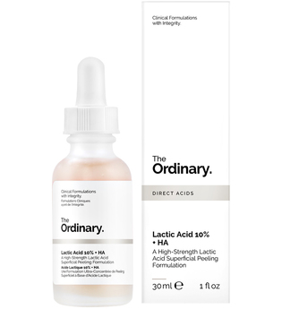The Ordinary - Milchsäure 10 % + Ha – Peeling Serum - Direct Acids Lactic Acid +ha 30ml