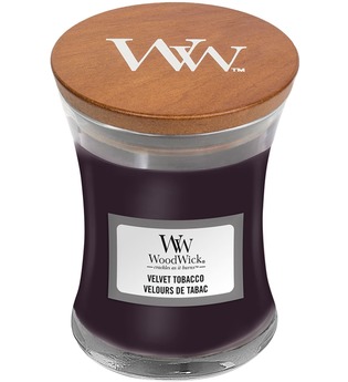 WoodWick Velvet Tobacco Hourglass Duftkerze  85 g