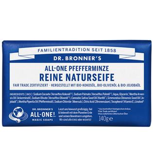Dr. Bronner&apos;s Seife Pfefferminze - All-One Reine Naturseife 140g Stückseife 140.0 g
