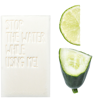 Stop The Water While Using Me! - Cucumber Lime Bar Soap - -cucumber Lime Bar Soap 125g