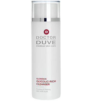 Doctor Duve Glowskin Glycolic-Rich Cleanser Revitalisierendes & glättendes Gesichtsreinigungsgel 200 ml