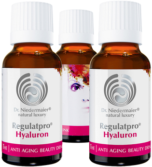 Dr. Niedermaier Kennenlernset Pink - Regulatpro Hyaluron Anti-Aging Beauty Drink (3 x 20ml) 60 ml