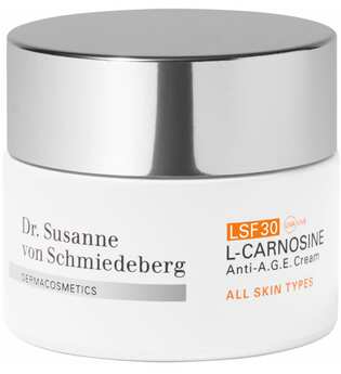 Dr. Susanne von Schmiedeberg L-Carnosine Anti-A.G.E. Cream LSF 30 Anti-Aging Pflege 50.0 ml