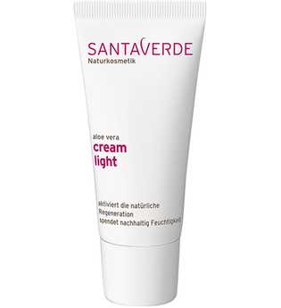 Santaverde Produkte Aloe Vera - Creme light 30ml Gesichtscreme 30.0 ml