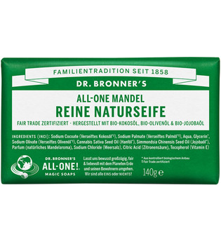 Dr. Bronner's Pflege Körperpflege All-One Mandel Reine Naturseife 140 g