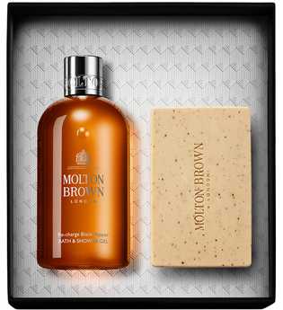 Molton Brown Limited Edition Bath & Shower Gel Re-charge Black Pepper 300 ml + Bodyscrub Bar 250 g 1 Stk. Geschenkset 1.0 st