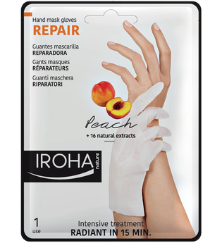 Iroha Repair Gloves Peach Handschuh-Maske (regenerierend)