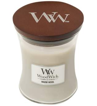 WoodWick Warm Wool Hourglass Duftkerze  85 g
