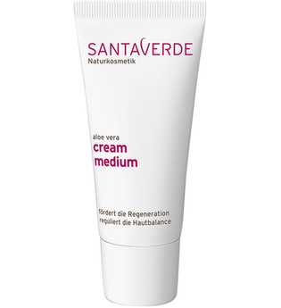 Santaverde Produkte Aloe Vera - Creme medium 30ml Gesichtscreme 30.0 ml