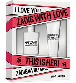 Zadig&Voltaire This is Her Eau de Parfum Spray 30 ml + Body Lotion 75 ml 1 Stk. Duftset 1.0 st