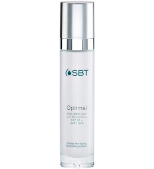 SBT cell identical care Gesichtspflege Optimal Global Anti-Aging Nourishing Cream SPF 30+ 50 ml