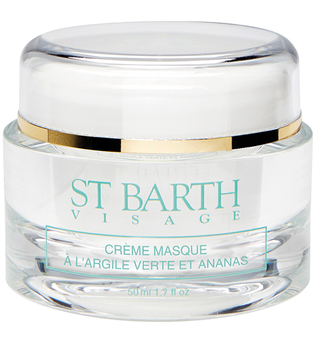 Ligne St Barth Visage Purifying Cream Mask with Green Clay & Pineapple 50 g